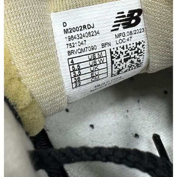 New Balance 2002R Protection Pack Black M2002RDJ Mens 4 / Women’s Size 5.5 Shoes - Picture 7 of 8